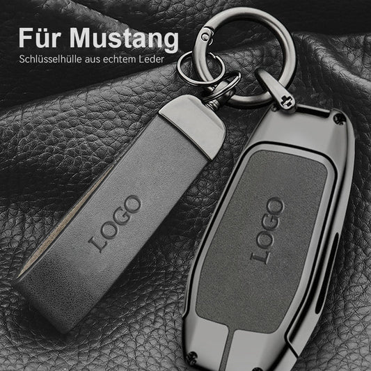 Für Mustang Leder-Schlüsselanhänger