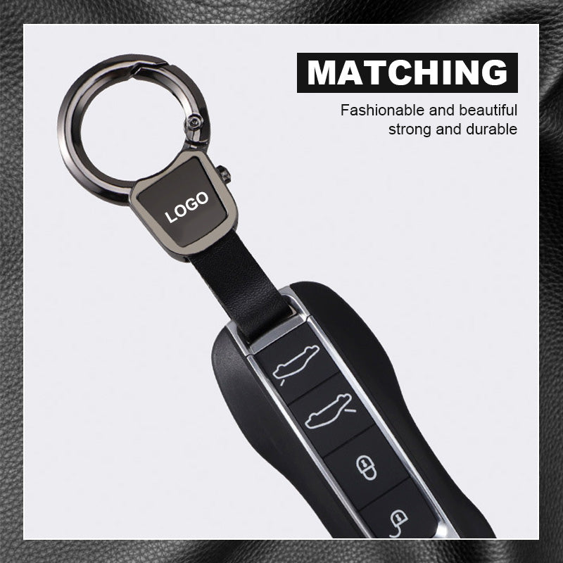 Clip-On Metal Car Keychain